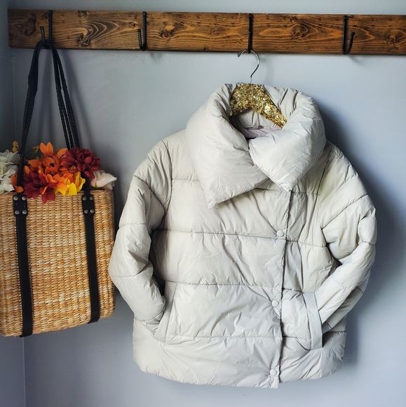 Banana Republic Puffer Coat XS Petite - Picture 2 of 6